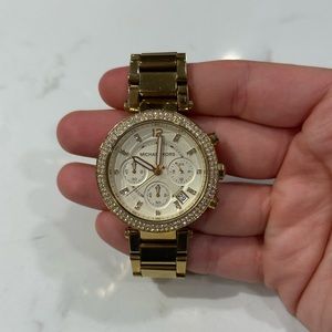 Gold Michael Kors Watch
